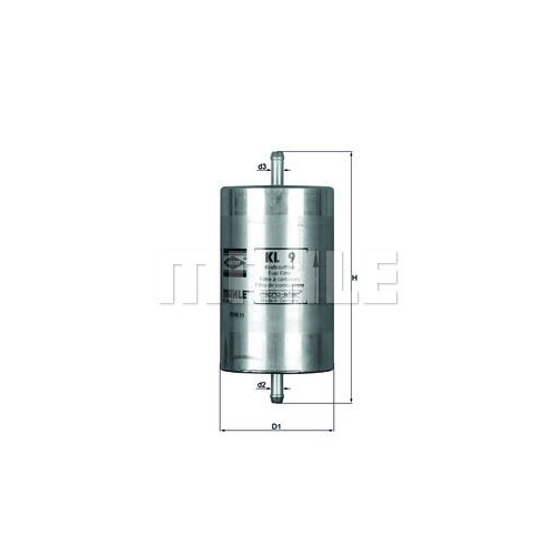 Kraftstofffilter KNECHT KL 9 f&uuml;r BMW CITRO&Euml;N FIAT FORD GMC JAGUAR NISSAN PEUGEOT