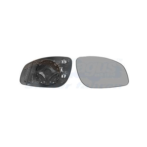 Spiegelglas, Au&szlig;enspiegel VAN WEZEL 3768838 * HAGUS * f&uuml;r OPEL, rechts
