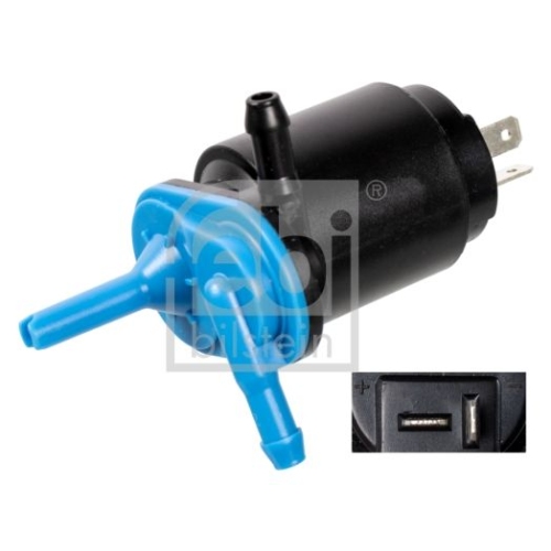 Febi Bilstein 1x 14368 Waschwasserpumpe f&uuml;r Scheiben- und Scheinwerferreinigungsanlage