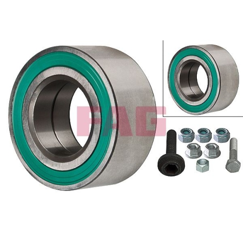 Radlagersatz FAG 713 6100 30 f&uuml;r AUDI SKODA VW, Vorderachse