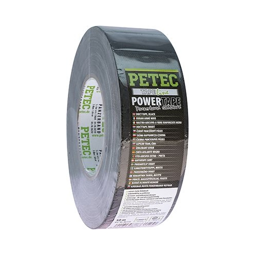 Klebeband PETEC 86150 POWERTAPE PANZERBAND, SCHWARZ