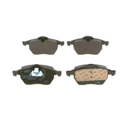 Bremsbelagsatz, Scheibenbremse BOSCH 0 986 424 360 f&uuml;r OPEL SAAB SCANIA VAUXHALL