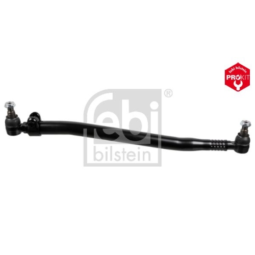 Febi Bilstein 102132 Lenkstange mit Sicherungsmuttern, vom Lenkgetriebe zur 1. Vorderachse , 1 St&uuml;ck