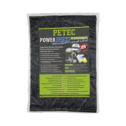 Universalklebstoff PETEC 85300 POWER PATCH, UV-Reparaturmatte