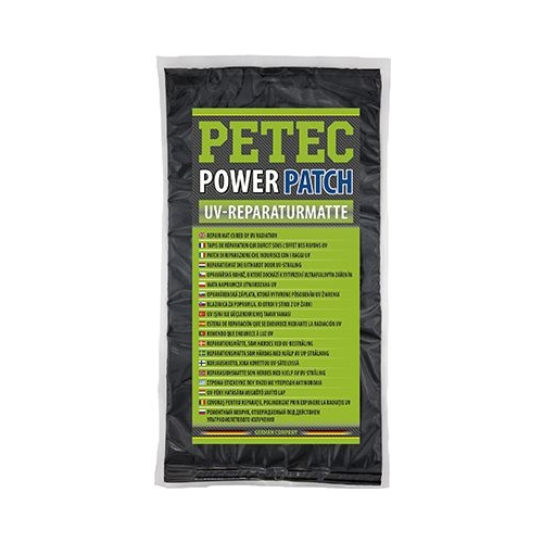 Universalklebstoff PETEC 85150 POWER PATCH, UV-Reparaturmatte