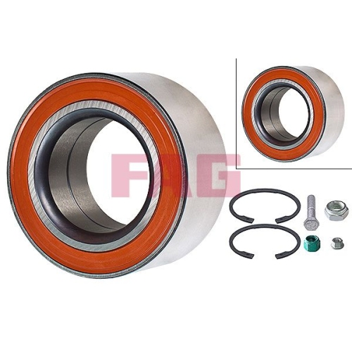 Radlagersatz FAG 713 6101 50 f&uuml;r AUDI, Hinterachse, Vorderachse