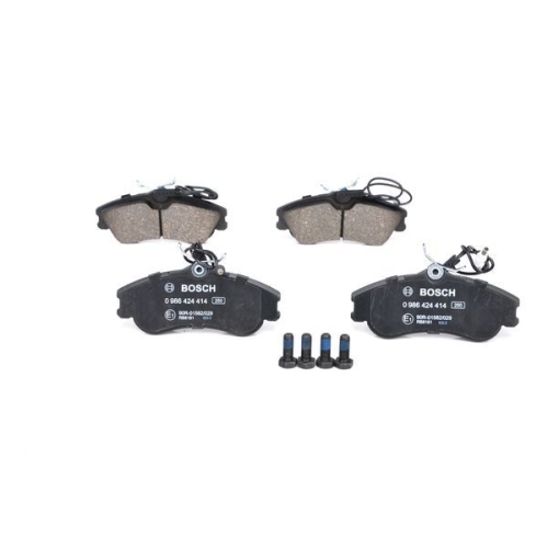 Bremsbelagsatz, Scheibenbremse BOSCH 0 986 424 414 f&uuml;r CITRO&Euml;N PEUGEOT