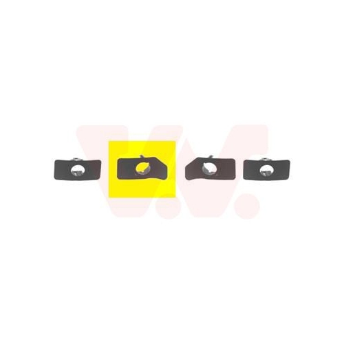 Halter, Sto&szlig;f&auml;nger VAN WEZEL 5863463 f&uuml;r VW, f&uuml;r Fahrzeuge mit Einparkhilfe