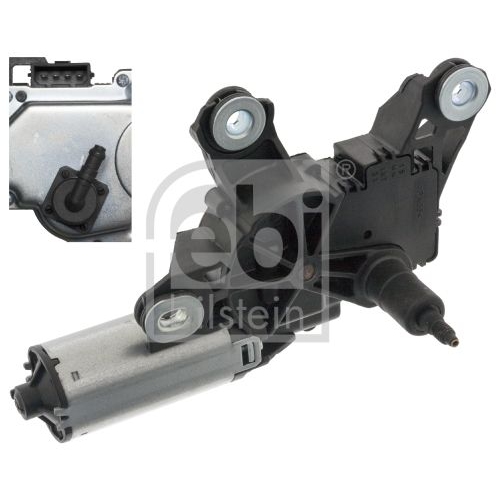 Febi Bilstein 100735 Scheibenwischermotor , 1 St&uuml;ck