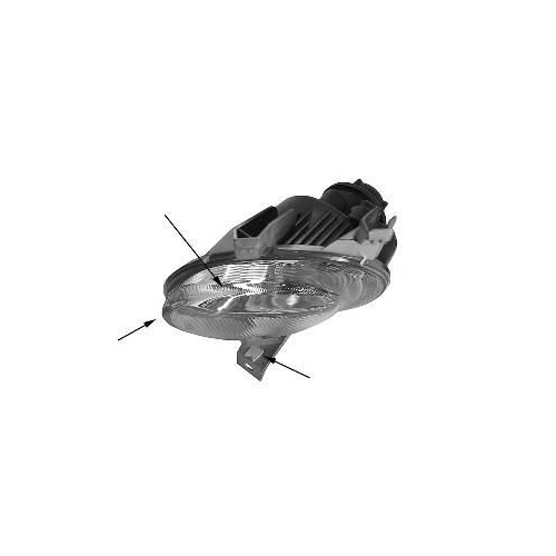 Nebelscheinwerfer VAN WEZEL 4028998 f&uuml;r PEUGEOT, rechts