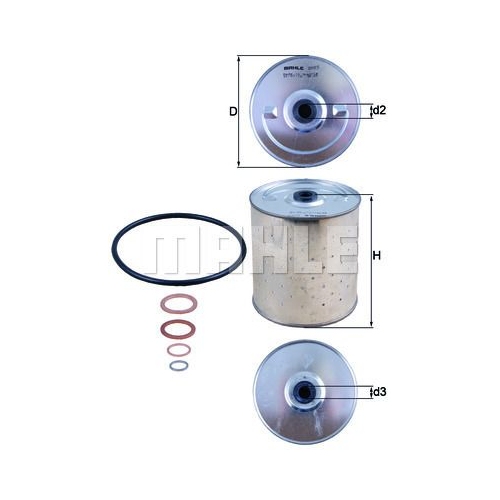 &Ouml;lfilter KNECHT OX 85D f&uuml;r CHRYSLER FIAT FORD GMC IVECO MACK MAN MERCEDES-BENZ