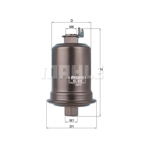 Kraftstofffilter KNECHT KL 435 f&uuml;r TOYOTA