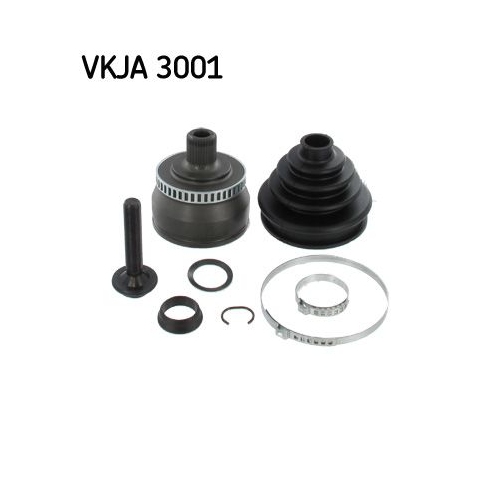 Gelenksatz, Antriebswelle SKF VKJA 3001 f&uuml;r AUDI VW, Hinterachse, Vorderachse