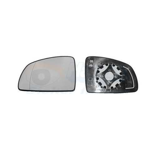 Spiegelglas, Au&szlig;enspiegel VAN WEZEL 3781837 * HAGUS * f&uuml;r OPEL, links