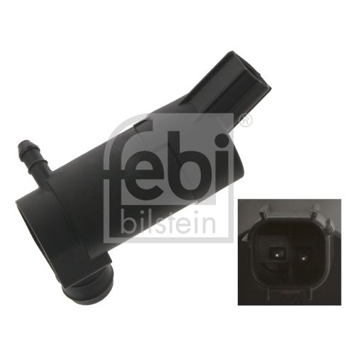 Febi Bilstein 34864 Waschwasserpumpe f&uuml;r Scheibenreinigungsanlage , 1 St&uuml;ck