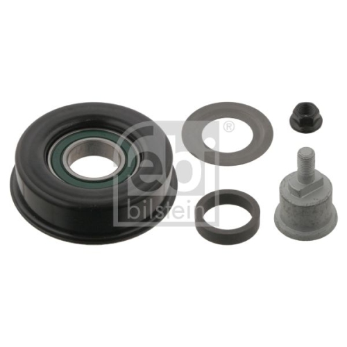 Febi Bilstein 31770 Umlenkrolle mit Anbaumaterial, f&uuml;r Keilrippenriemen , 1 St&uuml;ck