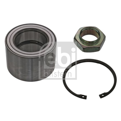 Febi Bilstein 100747 Radlagersatz mit Achsmutter und Sicherungsring , 1 St&uuml;ck