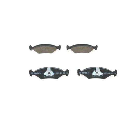 Bremsbelagsatz, Scheibenbremse BOSCH 0 986 424 462 f&uuml;r FORD MAZDA, Vorderachse