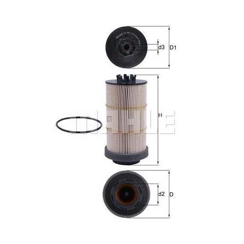 Kraftstofffilter KNECHT KX 80/1D f&uuml;r MERCEDES-BENZ CLAAS