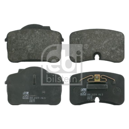 Febi Bilstein 16132 Bremsbelagsatz , 1 St&uuml;ck