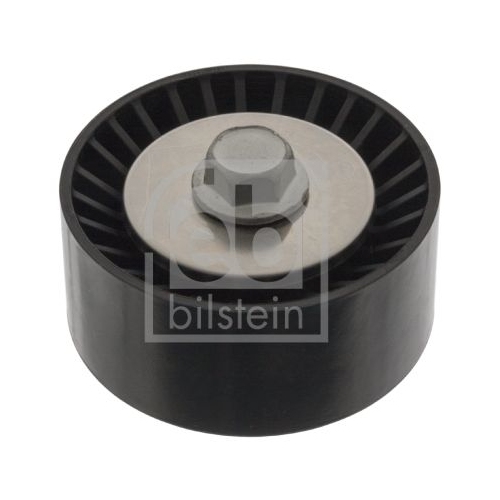 Febi Bilstein 100749 Umlenkrolle f&uuml;r Keilrippenriemen, mit Schraube , 1 St&uuml;ck