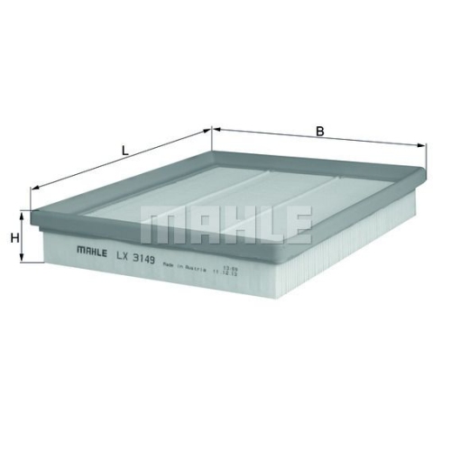 Luftfilter KNECHT LX 3149 f&uuml;r CHRYSLER