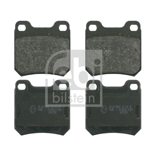 Febi Bilstein 16133 Bremsbelagsatz , 1 St&uuml;ck