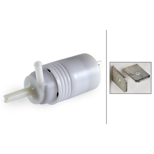 Waschwasserpumpe, Scheibenreinigung HELLA 8TW 004 223-031 f&uuml;r AEBI ALFA ROMEO VW