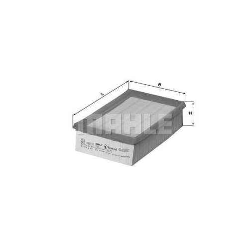 Luftfilter KNECHT LX 475 f&uuml;r RENAULT