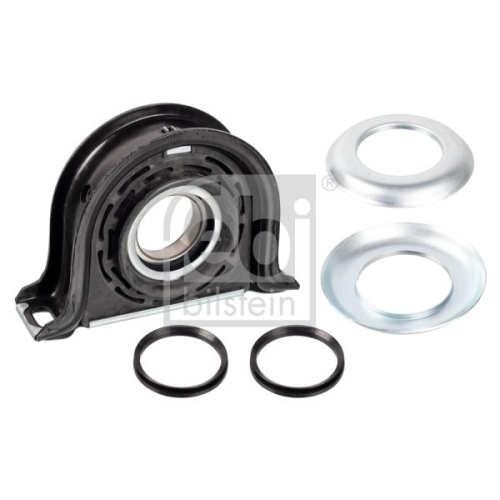 Febi Bilstein 107861 Kardanwellenmittellager mit integriertem W&auml;lzlager und Anbaumaterial, 1 St&uuml;ck