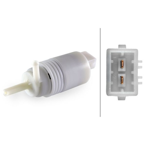 Waschwasserpumpe, Scheibenreinigung HELLA 8TW 004 223-061 f&uuml;r AUDI DAF LANCIA VW
