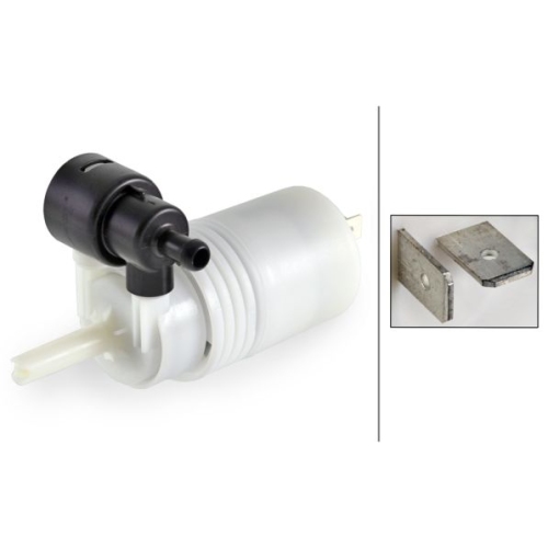 Waschwasserpumpe, Scheibenreinigung HELLA 8TW 005 206-011 f&uuml;r ALFA ROMEO FIAT