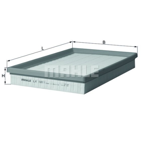 Luftfilter KNECHT LX 1811 f&uuml;r VAG