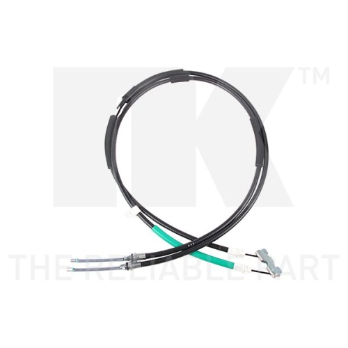 Seilzug, Feststellbremse NK 9025102 f&uuml;r FORD MAZDA, hinten, hinten links, links