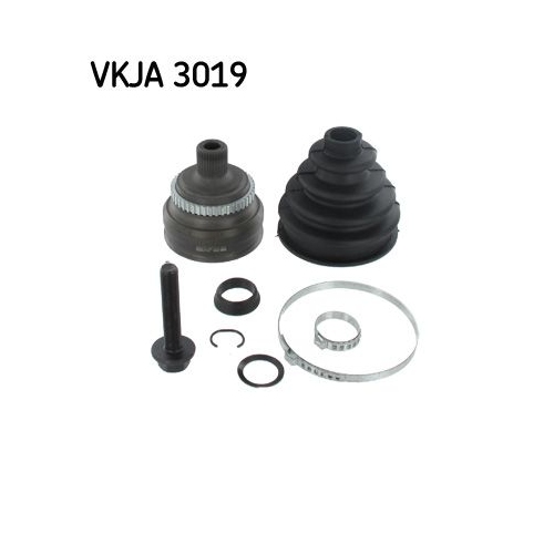 Gelenksatz, Antriebswelle SKF VKJA 3019 f&uuml;r AUDI VW, Hinterachse, Vorderachse