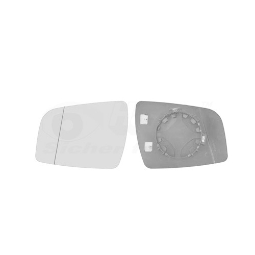 Spiegelglas, Au&szlig;enspiegel VAN WEZEL 3796837 * HAGUS * f&uuml;r OPEL, links