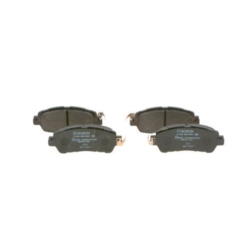 Bremsbelagsatz, Scheibenbremse BOSCH 0 986 494 832 f&uuml;r MAZDA, Vorderachse