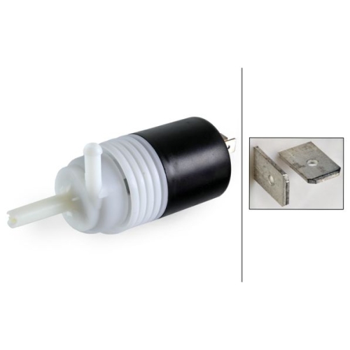 Waschwasserpumpe, Scheibenreinigung HELLA 8TW 005 496-051 f&uuml;r AUW&Auml;RTER DAF FORD