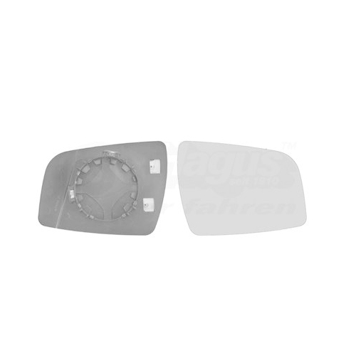 Spiegelglas, Au&szlig;enspiegel VAN WEZEL 3796838 * HAGUS * f&uuml;r OPEL, rechts