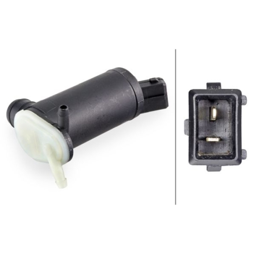 Waschwasserpumpe, Scheibenreinigung HELLA 8TW 006 847-001 f&uuml;r FORD MAZDA