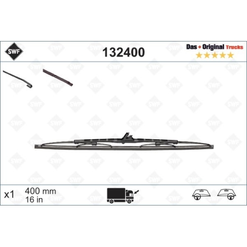 SWF NKW Wischer (1x) Wischerblatt 132400