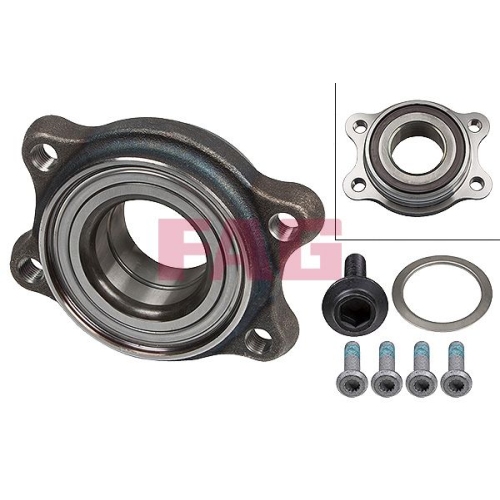 Radlagersatz FAG 713 6104 80 f&uuml;r AUDI VW, Hinterachse, Vorderachse