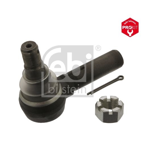 Febi Bilstein 35661 Spurstangenendst&uuml;ck mit Kronenmutter und Splint , 1 St&uuml;ck
