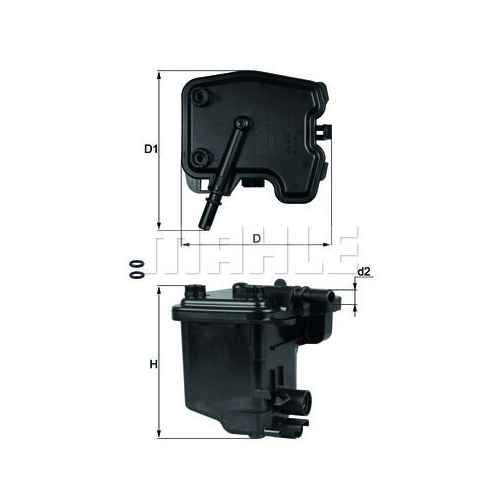 Kraftstofffilter KNECHT KL 431D f&uuml;r BMW CITRO&Euml;N FORD MAZDA PEUGEOT SUZUKI VOLVO
