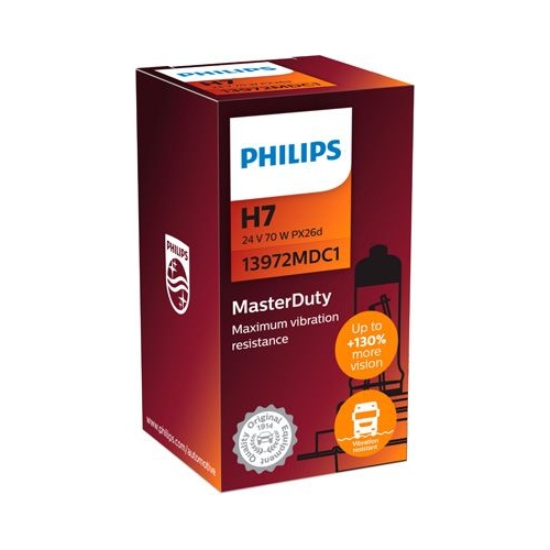 Gl&uuml;hlampe PHILIPS 13972MDC1 MasterDuty f&uuml;r AEBI AUW&Auml;RTER DAF FIAT FORD MACK MAN