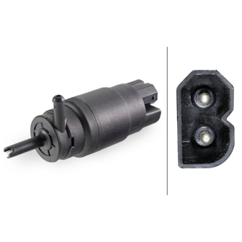 Waschwasserpumpe, Scheibenreinigung HELLA 8TW 006 848-031 f&uuml;r BMW