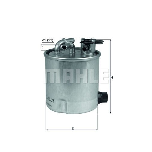 Kraftstofffilter KNECHT KL 440/23 f&uuml;r NISSAN
