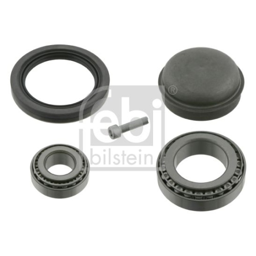 Febi Bilstein 26005 Radlagersatz mit Wellendichtring, Befestigungsschraube und Staubkappe , 1 St&uuml;ck