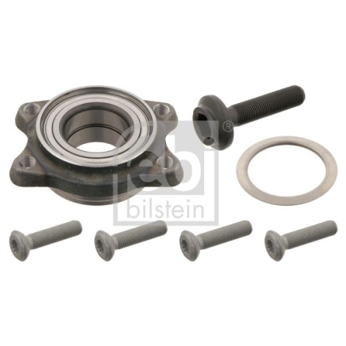 Febi Bilstein 29837 Radlagersatz mit Antriebswellenschraube und Befestigungsschrauben , 1 St&uuml;ck
