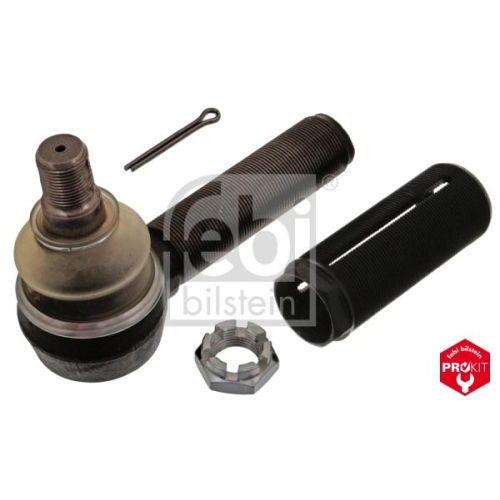Febi Bilstein 44522 Spurstangenendst&uuml;ck mit Gewindeh&uuml;lse, Kronenmutter und Splint , 1 St&uuml;ck